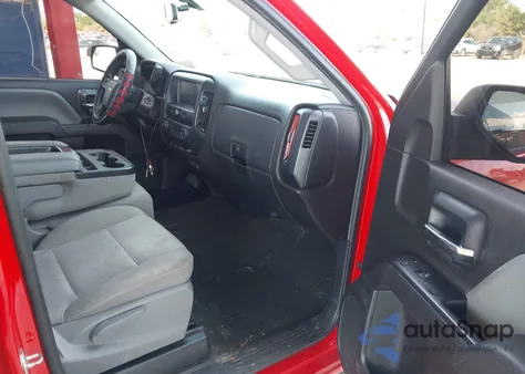 2018 Chevrolet Silverado 1500 Custom из США, поврежденный, VIN 1GCRCPEH7JZ190964